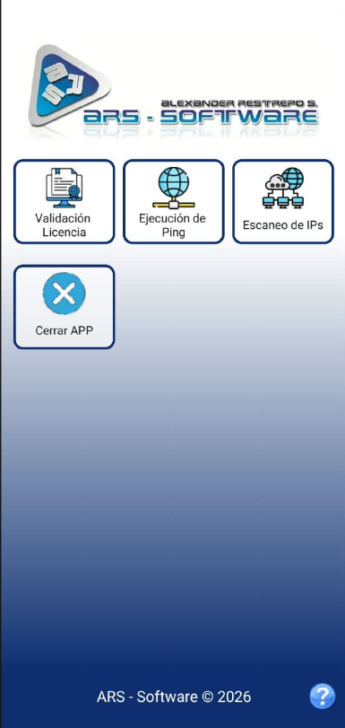 App móvil de herramientas de red